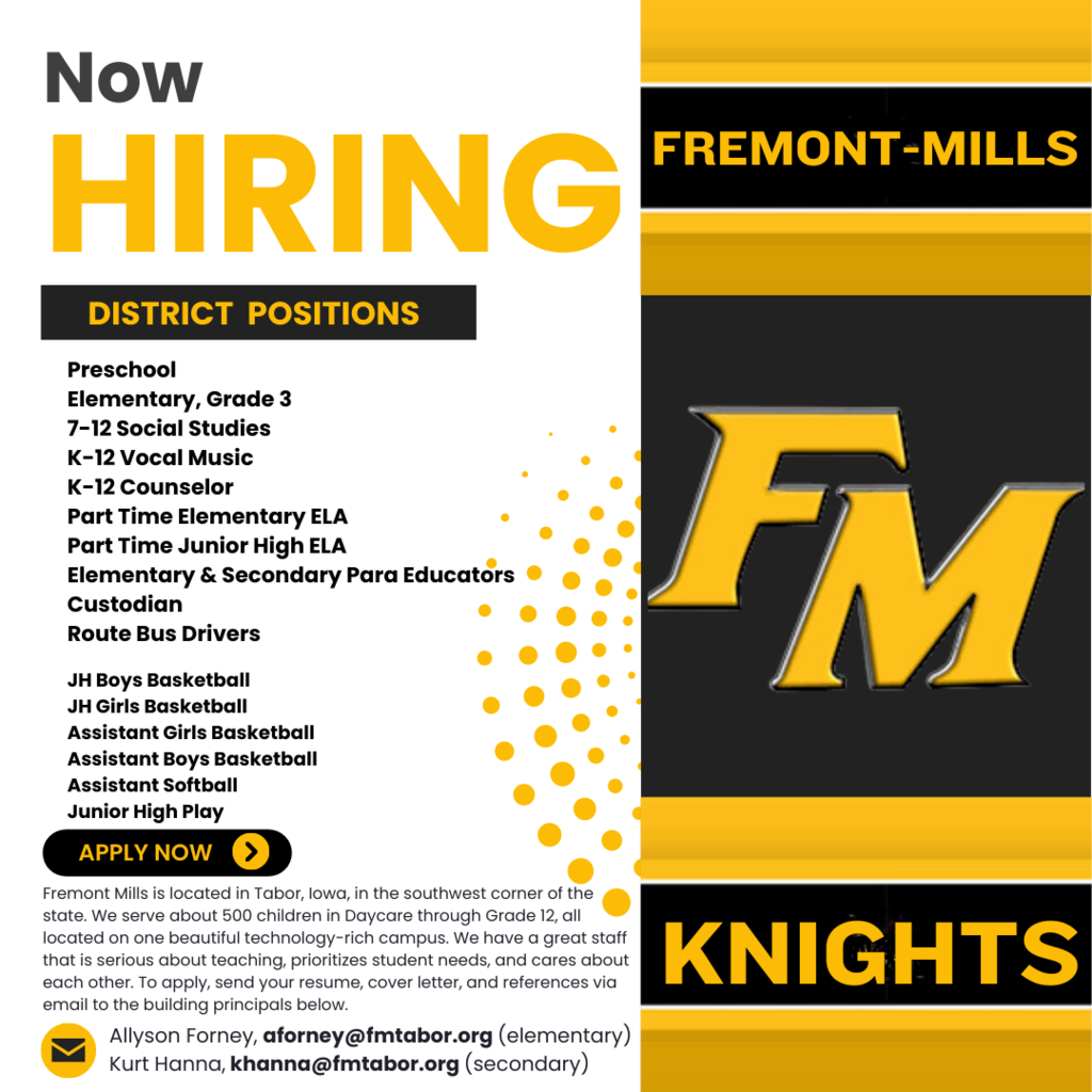 Employment Opportunities at FM