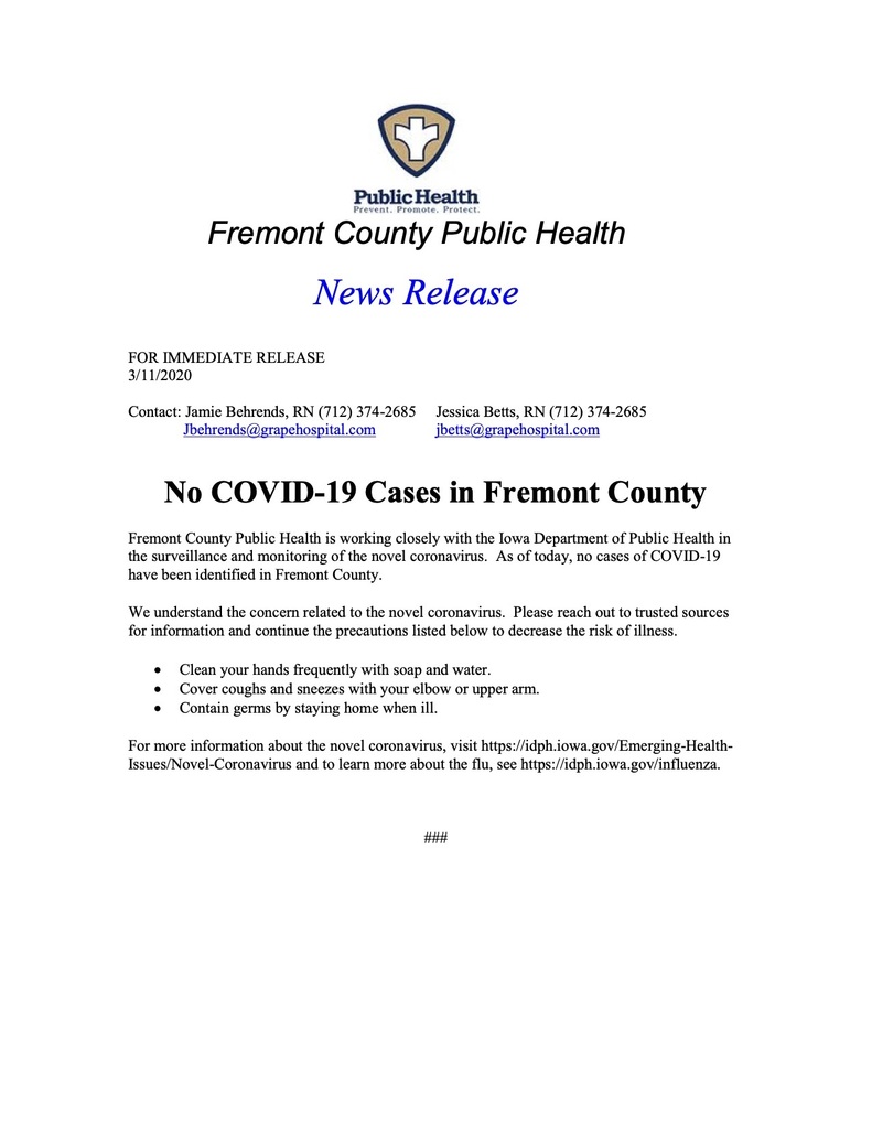Fremont County Public Health